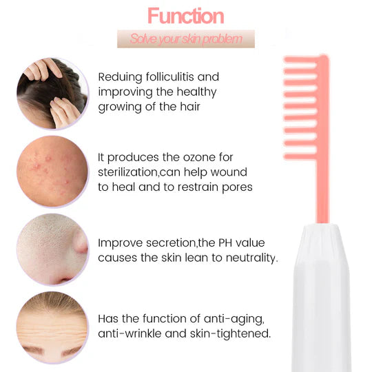 High Frequency Skin Therapy wand 4 in 1